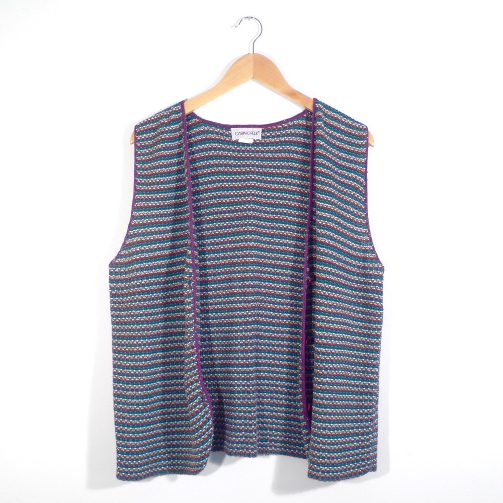 Vintage 90s Knit Vest Sweater